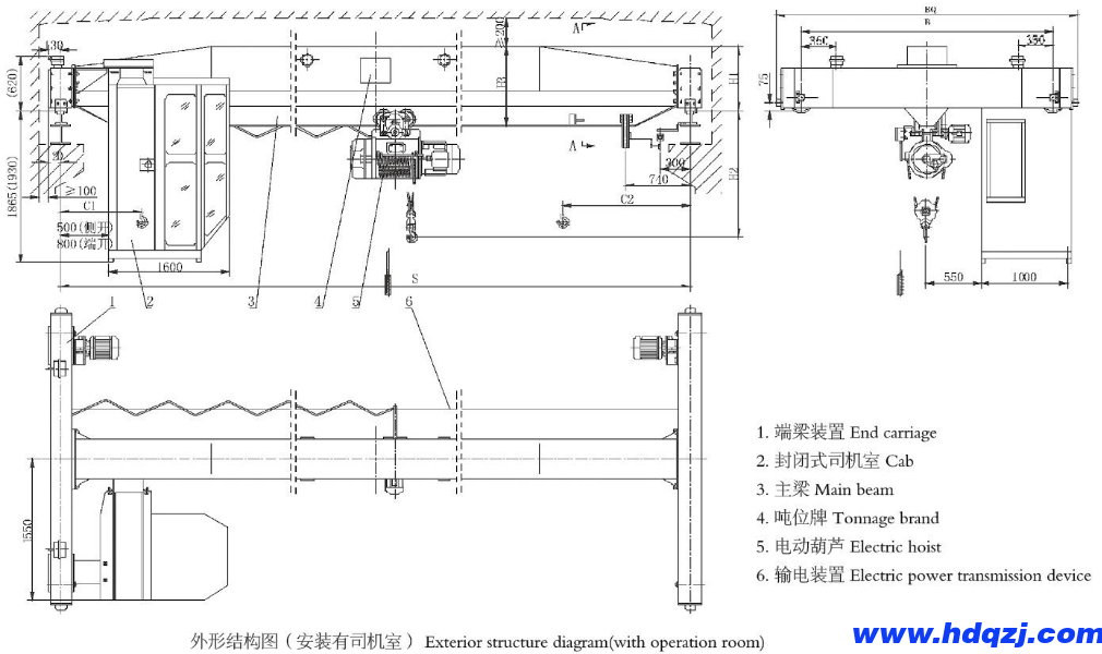 32噸電動(dòng)單梁起重機(jī)